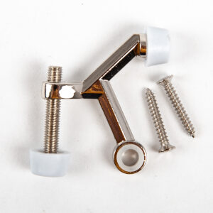 DOOR STOP ZINC ALLOY SILVER