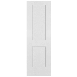 2480 1-3/8 WOODGRAIN 007 WHITE PRIMER - 2 PANEL SLAB (HOLLOWCORE DOOR)