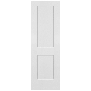 2680 1-3/8 WOODGRAIN 007 WHITE PRIMER - 2 PANEL SLAB (HOLLOWCORE DOOR)