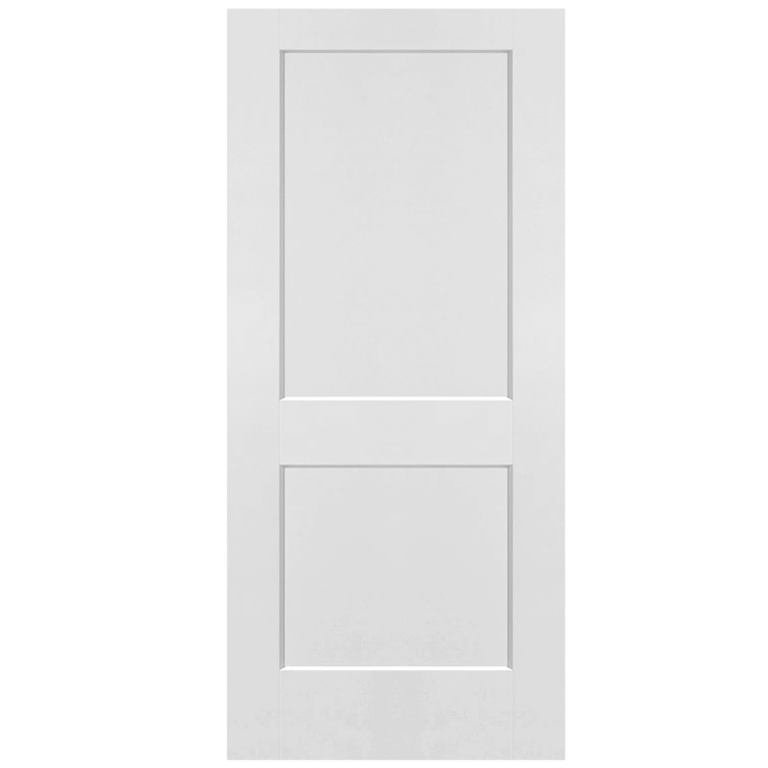 2880RH 1-3 8inch 2 Panel Square Slab Only (HOLLOW CORE DOOR)