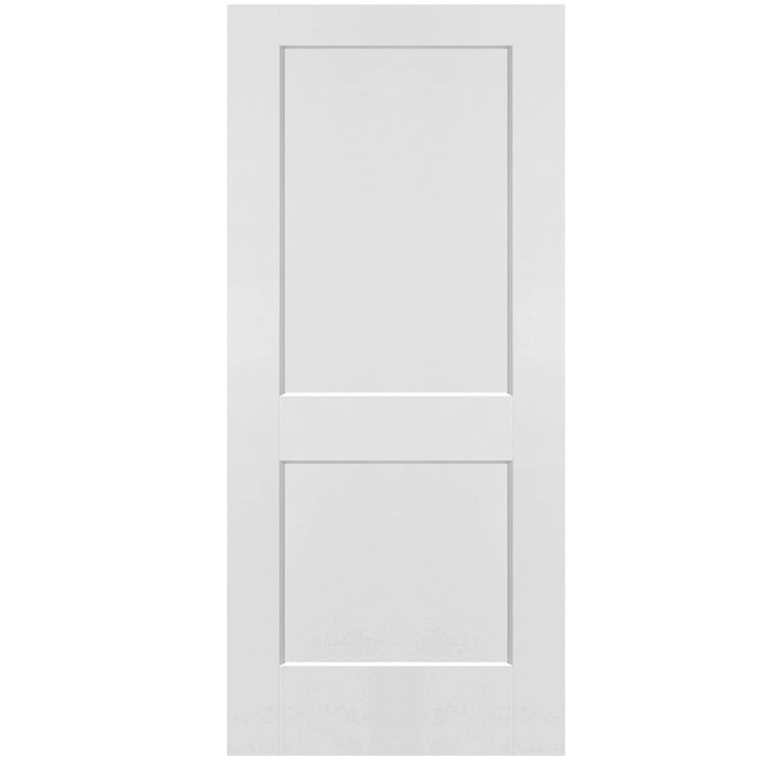 3280RH 1-3 8inch 2 Panel Square Slab Only (HOLLOW CORE DOOR)