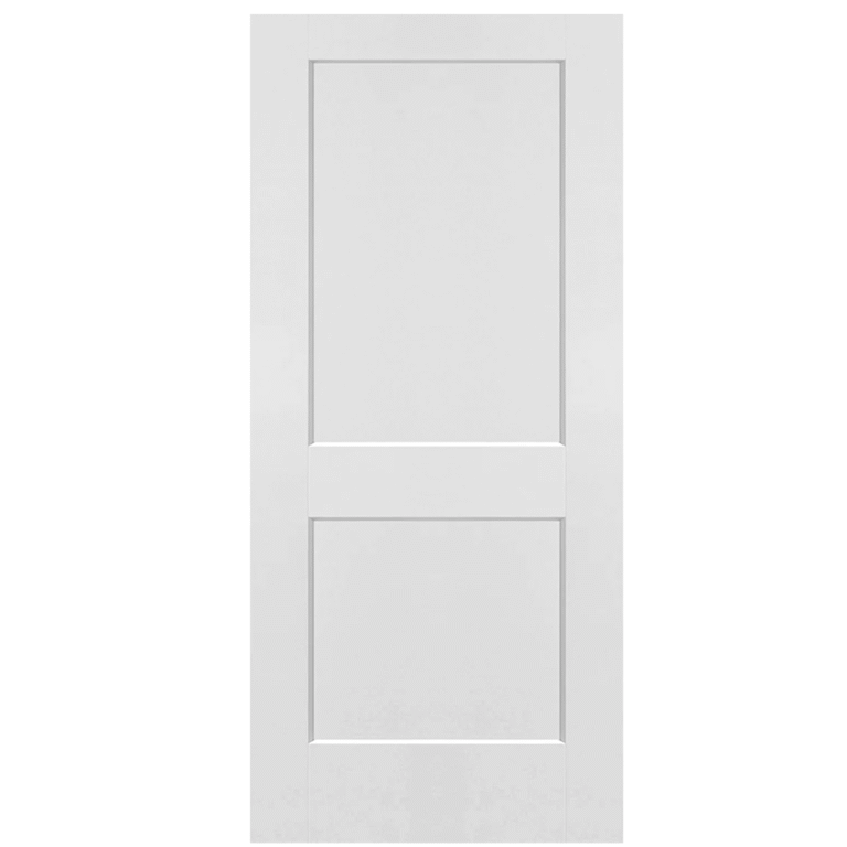 3680LH 1-3 8inch 2 Panel Square Slab Only (HOLLOW CORE DOOR)