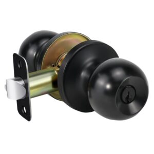 KNOB ENTRY KEY BLACK