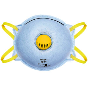 CARBON DUST MASKS WITH VALVE 10 PK