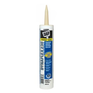 DAP INDOOR/OUTDOOR CAULK - ALMOND , 300 ML/TUBE