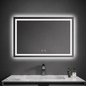 BACK LIGHT LED MIRROR 30 X 32 .