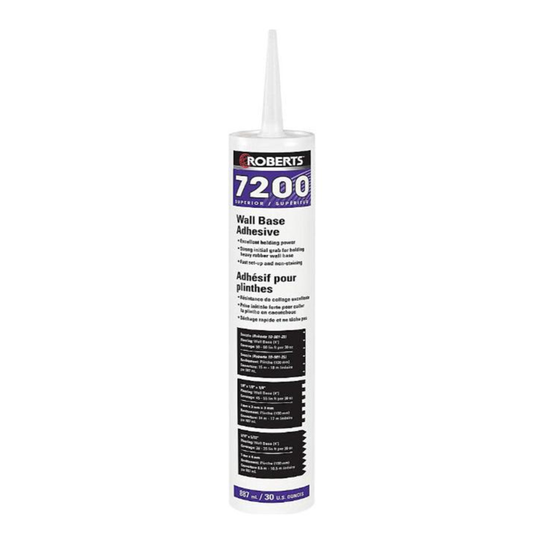 COVE BASE ADHESIVE ROB 7200 852ML