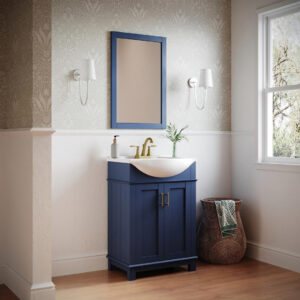 HDF VANITY 24" BLUE