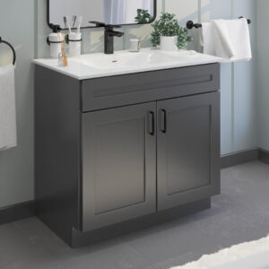 HDF VANITY 24" GREY