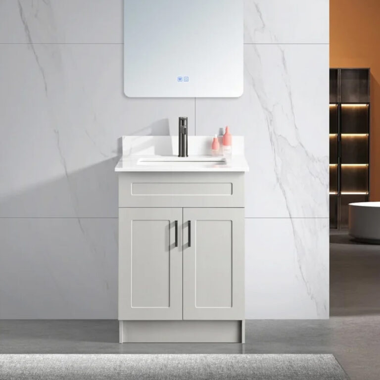 HDF VANITY 24inch WHITE