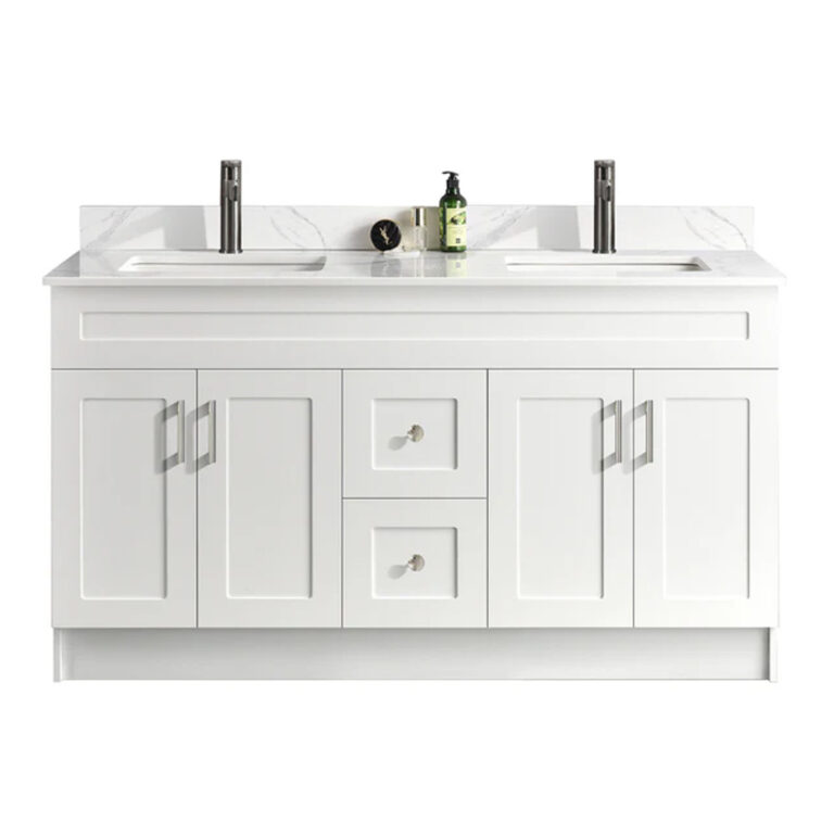 HDF VANITY 30 inch GREY DOUBLE DOOR