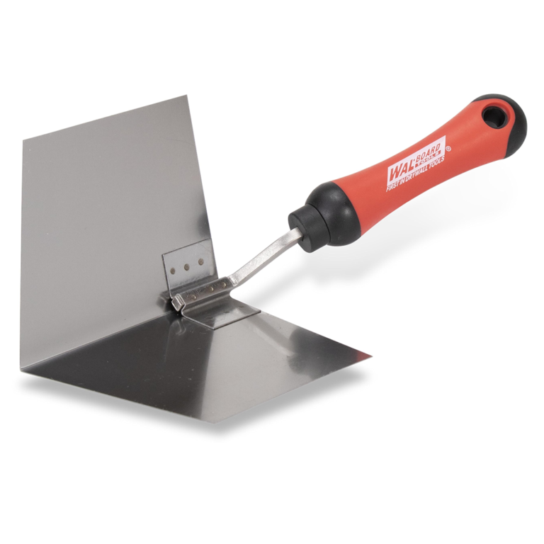 LARGE INSIDE CORNER DRYWALL TOOL STAINLESS STEEL