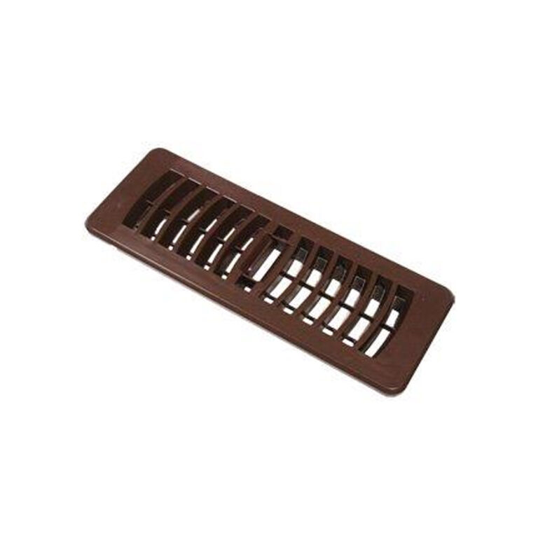 PLASTIC REGISTER 3 X 10 BROWN