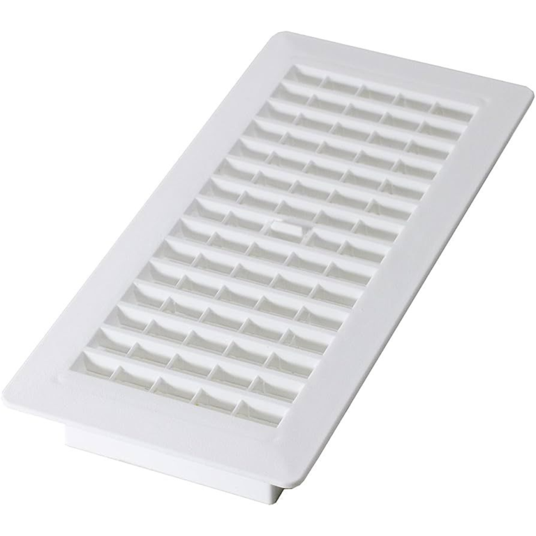 PLASTIC REGISTER 4 X 10 WHITE