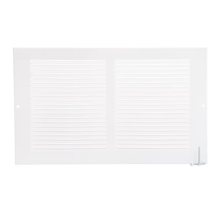 RETURN AIR GRILL 14 IN X 8IN WHITE