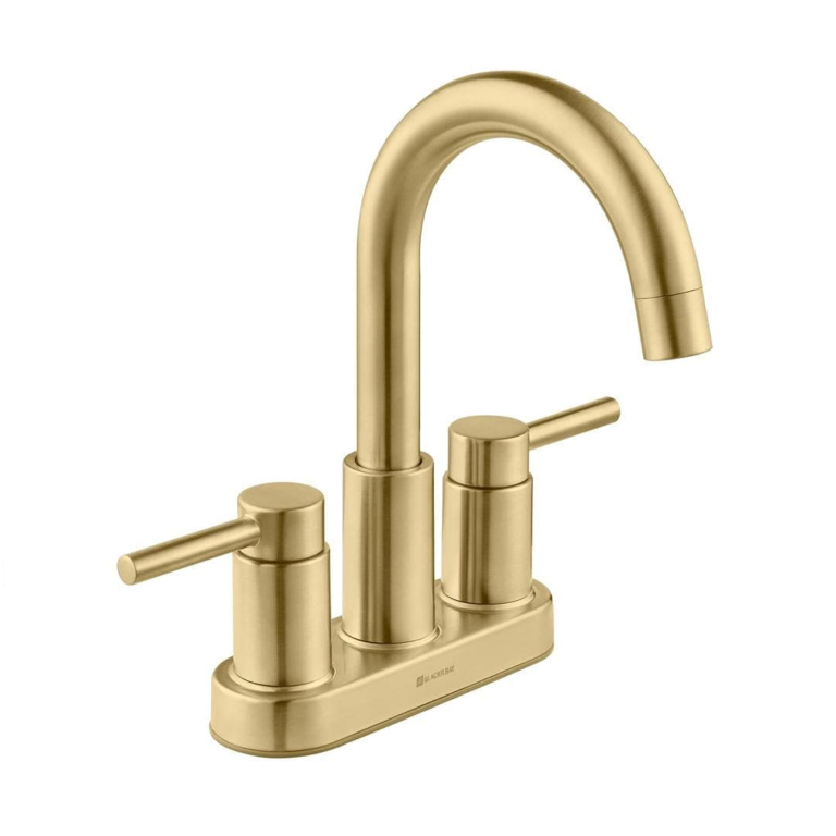 SINK FAUCETS BRUSHED GOLD (F26G)