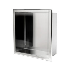 Stainles Steel Niche 14 x 14 - Polished Chrome .