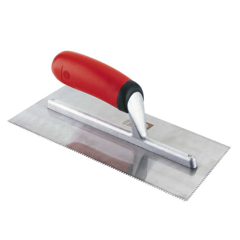 TROWEL NOTCHED 11IN X 4 1-2 (1-2 X 1-2) RED HANDLE