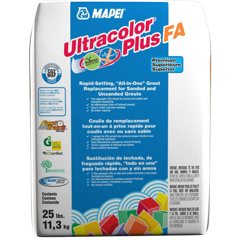ULTRACOLOUR FA GROUT WHITE 25 lbs