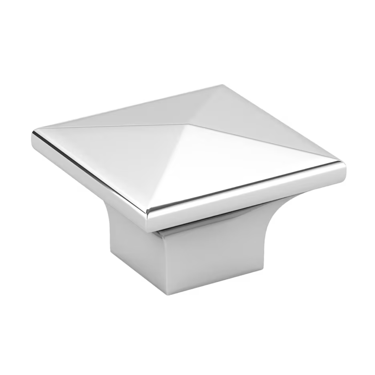 VANITY SQUARE KNOBS CHROME (K1C)