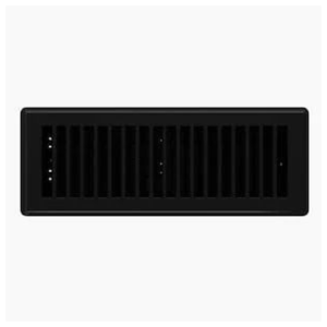 VENT COVER 3X10 MATTE BLACK