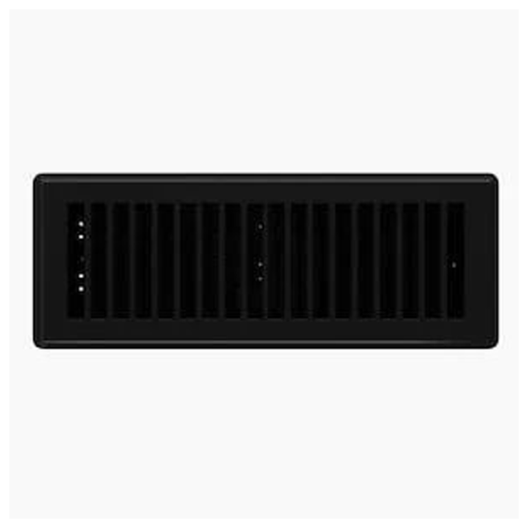 VENT COVER 3X10 MATTE BLACK