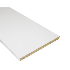 WHITE MELAMINE 5/8 X 16 X 8FT