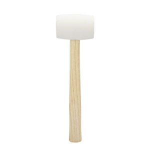 WHITE RUBBER MALLET 16OZ