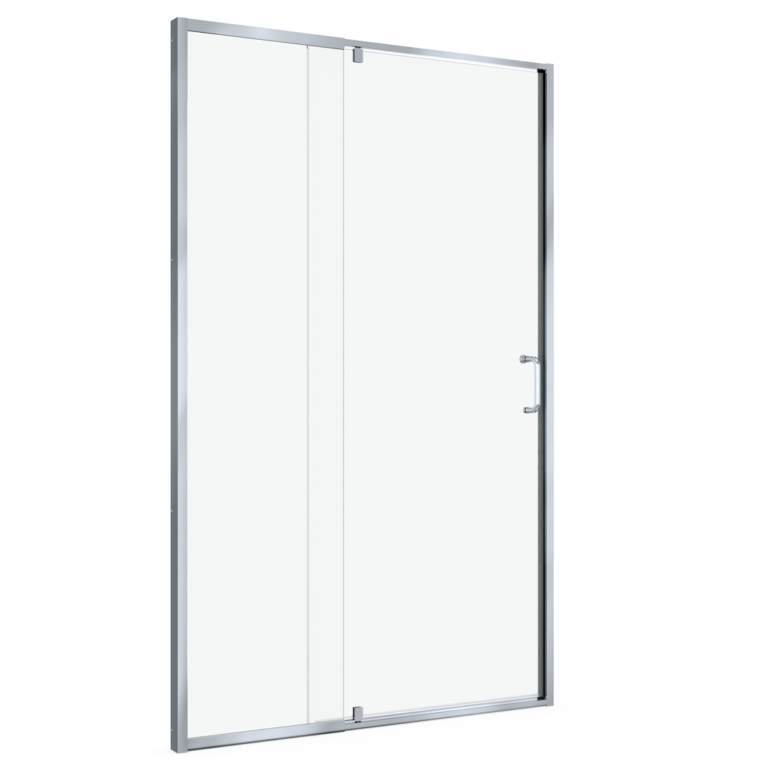 SHOWER DOOR 48″ X 72″ CHROME (BT-26) (48″ X 72″)