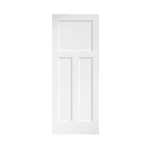 3078 -1-3/8 WOODGRAIN 002 WHITE PRIMER - 2 PANEL SLAD (HOLLOW CORE DOOR)