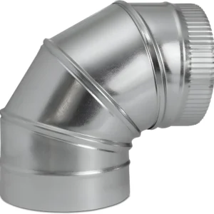 GALV DUCT ELBOW 4" 90